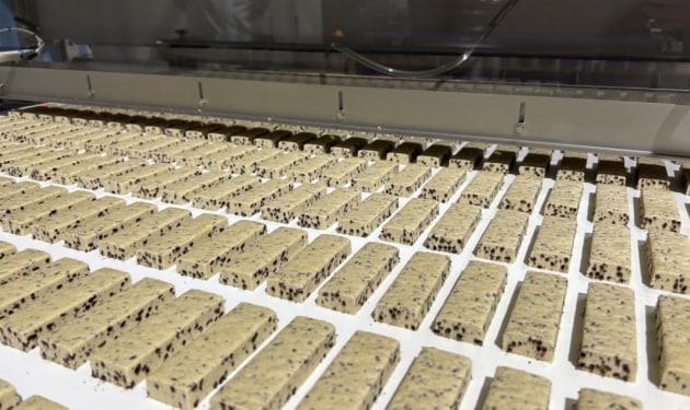 New high protein bars being produced at Ferndale Foods new Ballarat facility. Image: Ferndale Foods