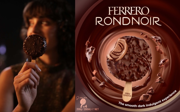 Ferrero is expanding its frozen dessert line-up, with the addition of Ferrero Rondnoir.