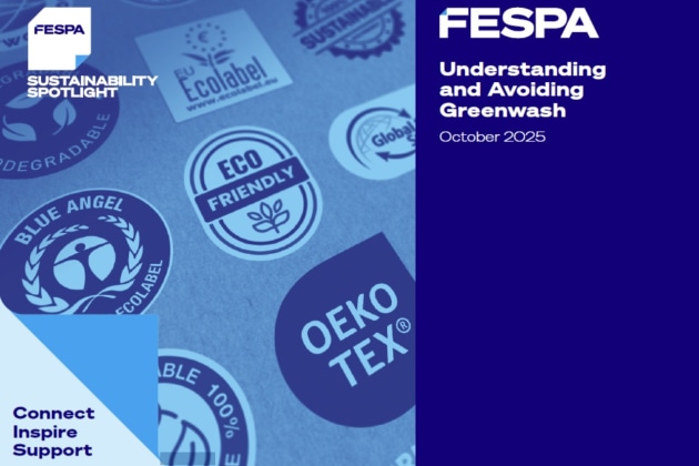 FESPA publishes anti-greenwashing sustainability guide for print sector
