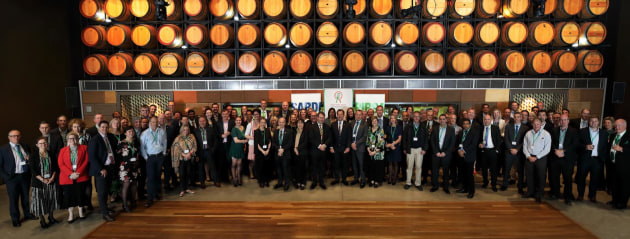 A momentous occasion: The launch of the Fight Food Waste CRC in 2018.