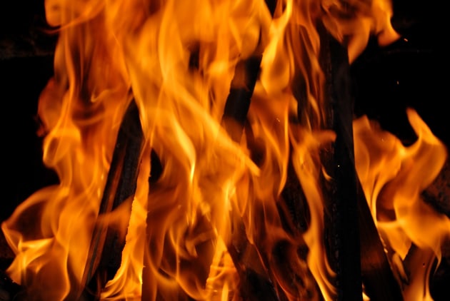 Up in flames: Visy recyling in Wingfield