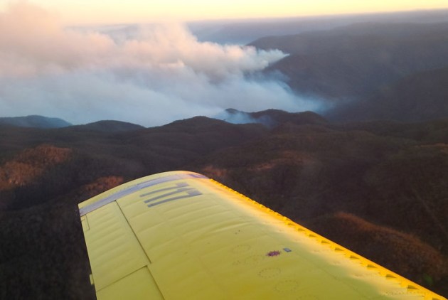 An ATSB report has found that firefighting agencies may not have a positive safety culture when it comes to aerial firefighting. (Rohan Williams)