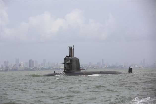 Project P-75 (I) will follow on from completion of the ongoing Project 75, in which MDL has been licence-building six Kalvari (Scorpene)-class SSKs in collaboration with Naval Group. (Wikimedia)