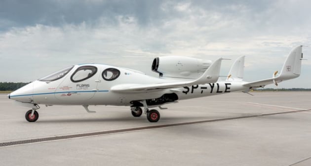 Flaris' LAR01 single-engined jet. (Flaris)