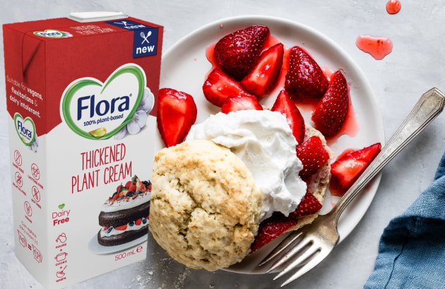 Flora has released a 100 per cent plant based, palm oil free and vegan Thickened Plant Cream providing a clean, neutral taste.