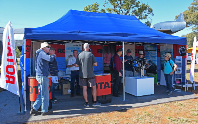 Rotax was a major sponsor of the event and one of the largest exhibitors. (Steve Hitchen)