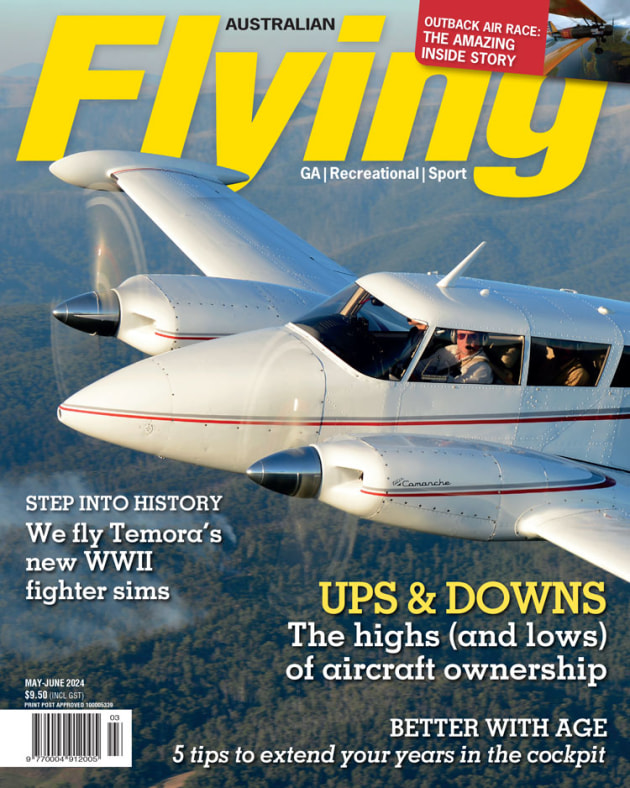Cover of Australian Flying May-June 2024