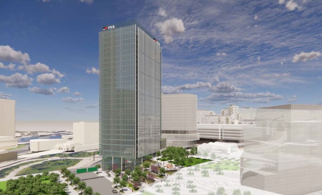FNB Financial Centre, what it will look like when built.