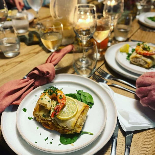 Expect great food on the walk.