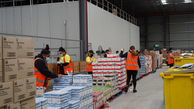 Food insecurity is peaking in Australia as Foodbank&rsquo;s Hunger Report reveals one in six Australian adults have not had enough food and 1.2 million children have gone hungry. (Credit: Foodbank NSW/ACT)