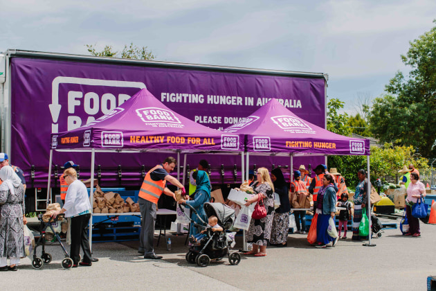 More than two million households ran out of food in the last year and 1.3 million children live in households experiencing severe food insecurity, the lasted report by Foodbank Australia has found. (Image: Foodbank Australia)