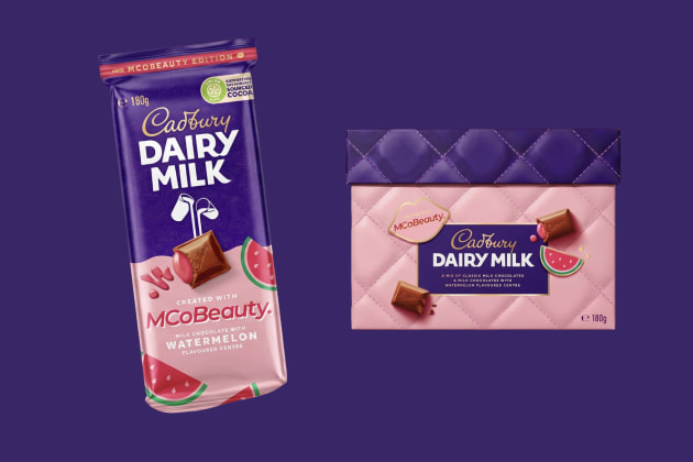 Brand Society designs Cadbury x MCoBeauty packaging