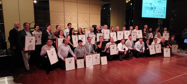 The best flexible packaging and label printers: FLPMA Award winners at the event.