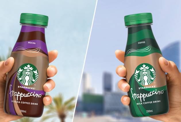 The new Starbucks Frappuccino iced coffee range is the result of a collaboration between Nestl&eacute; and Starbucks.