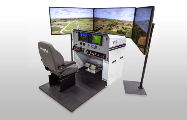 Frasca's Reconfigurable Training Device (RTD) has CASA approval as a Category B synthetic trainer. (Fracsa)