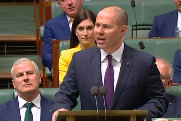 &ldquo;We want small businesses to prosper&rdquo;: Josh Frydenberg delivers the 2019 federal budget.