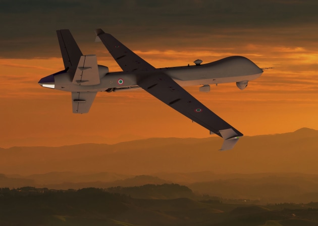 The Italian Air Force has ordered two new MQ-9A Block 5 Reaper Remotely Piloted Aircraft from General Atomics Aeronautical Systems.

Credit: GA-ASI