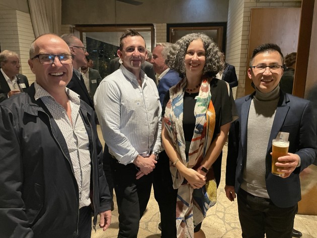 Gary Lee and Richard Jones, Proseal; Rym Kachouri and Hun Goh, Foodmach
