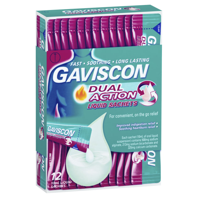PIDA 2020 Accesible Packaging Design Special Award finalist: Reckitt Benckiser for Gaviscon Dual Action Sachets.