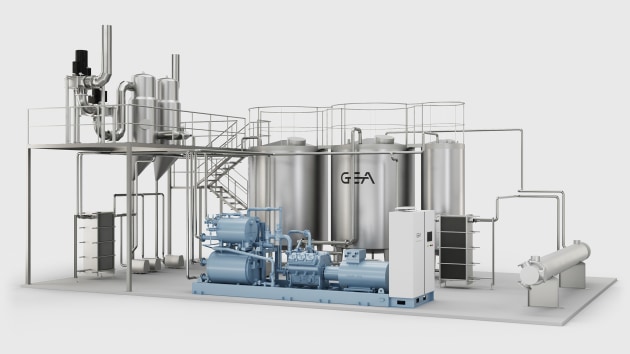 Global systems supplier, GEA Group, has released an energy efficient evaporator for the dairy industry. The Dairy Evaporator eZero operates with zero CO2 emissions, designed to meet the increasing demands of the dairy industry.
Source: GEA