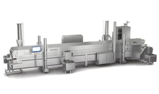 GEA has launched its new industrial fryer, ProFry.