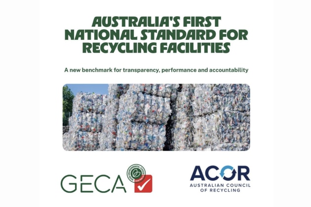 GECA introduces national recycling facilities standard