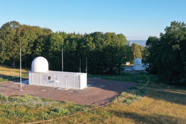 The German Experimental Space Surveillance and Tracking Radar (GESTRA) is currently in operation at the Schmidtenh&ouml;he site training area near Koblenz, where it is providing initial proof of performance. (HENSOLDT)