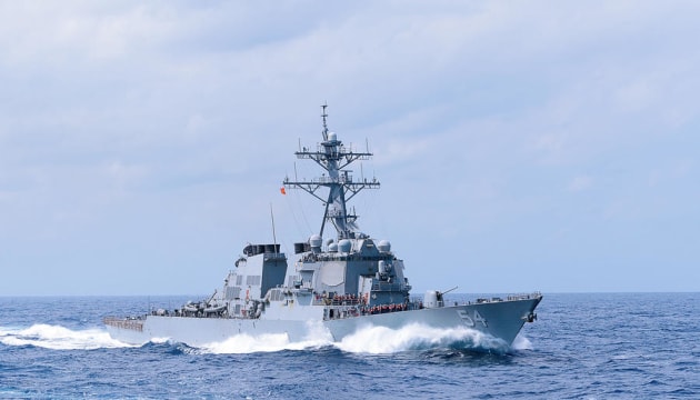 Gibbs & Cox-designed DDG-51 Arleigh Burke-class destroyer at sea. (Supplied)