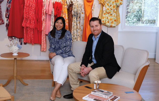 GlamCorner founders - Audrey Khaing Jones and Dean Jones.