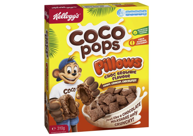 Global cereal and snacking company, Kellanova, has launched a new cereal in the Kellogg&rsquo;s brand Coco Pops range &ndash; Kellogg&rsquo;s Coco Pops Pillows Choc Brownie Flavour.
Source: Kellanova