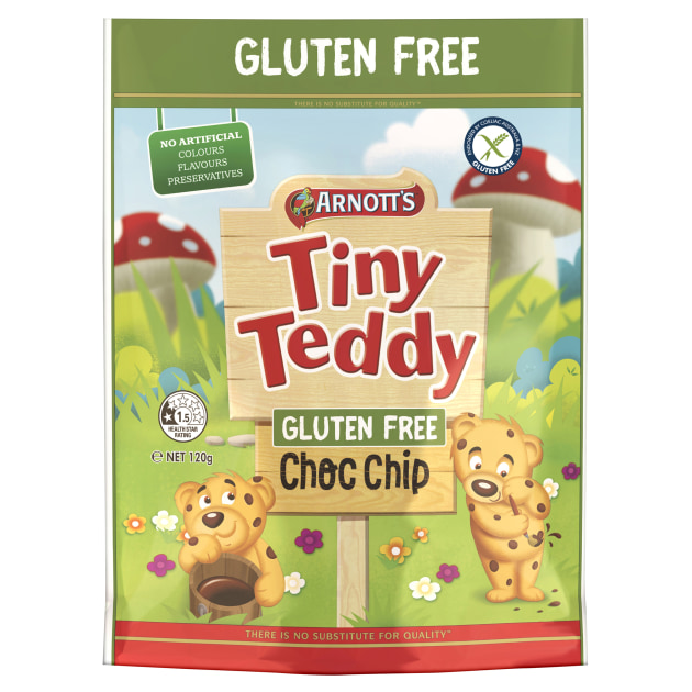 Arnott&rsquo;s has released a gluten free version of three of its classic favourites &ndash; Choc Chip Tiny Teddies, Scotch Finger and Choc Ripple.