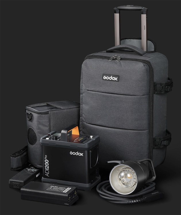 The actual unit has its own padded carry bag which sits neatly in the rolling bag. Image: Supplied