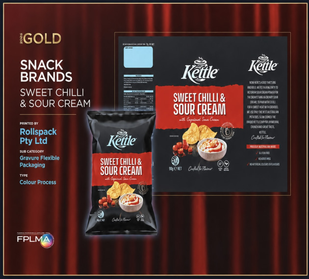 Gold: Kettle Sweet Chilli & Sour Cream