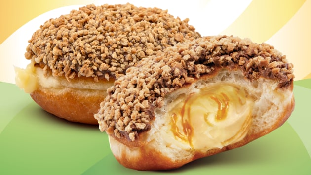 Mr. Donut has launched a brand-new collaboration product with Golden Gaytime, bringing its Gaytime inspired doughnuts to shelves for a limited-time only.
Source: Mr Donut