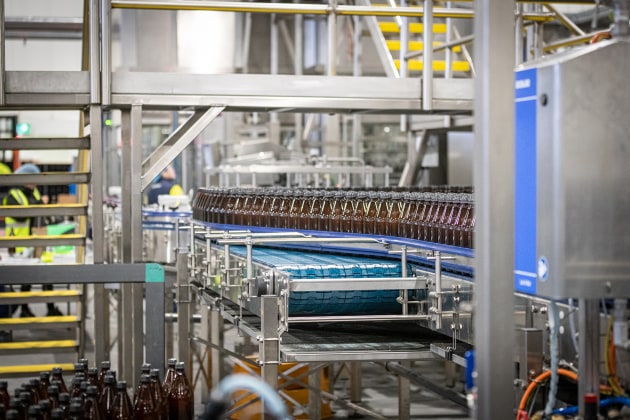 At 18,268 square metres, the $43 million facility makes Remedy the third largest producer of kombucha in the world. Image: Remedy.