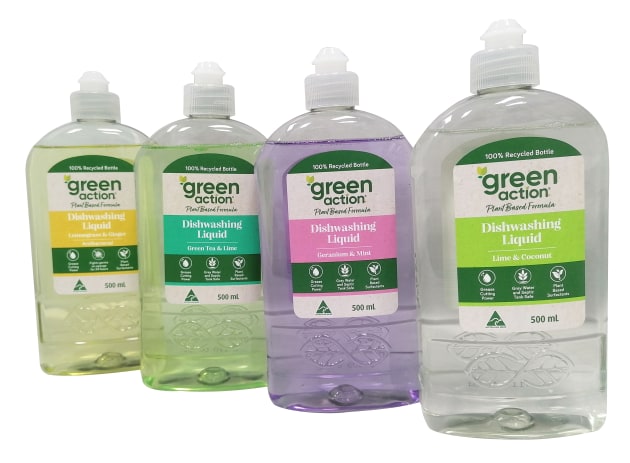 PIDA 2024 finalist Domestic & Household Packaging Design and Sustainable Packaging Design &ndash; Green Action Dishwashing Liquid 500ml: TrendPac