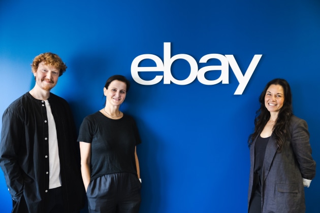 L-R: Dempstah founder Guy Dempster, The Very Good Bra founder Stephanie Devine, RCYCL founder Belinda Paul