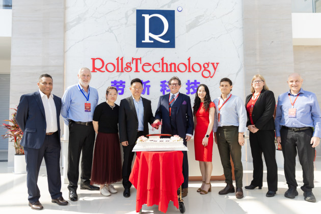 Strengthening ties: RollsPack opens new Rolls Technology plant in China