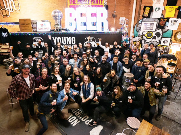 The team at Young Henrys (photo by Yeah Rad)