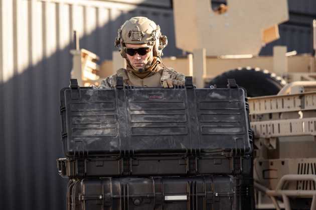 Soldier using Explorer cases.

Credit: GT Line