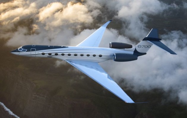 Gulfstream's new flagship G700 executive jet. (Gulfstream)