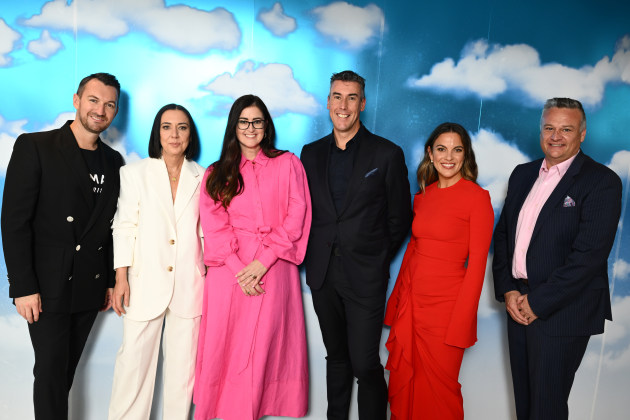 (Left to right) James Holloman, CMO; Bridget Veals, General Manager of Womenswear, Footwear & Accessories; Alicia Shoolman, General Manager of Beauty; Scott Fyfe, CEO; Georgia Hack, General Manager of Marketing; and Chris Wilson, General Manager of Menswear, Childrenswear, Home & AV