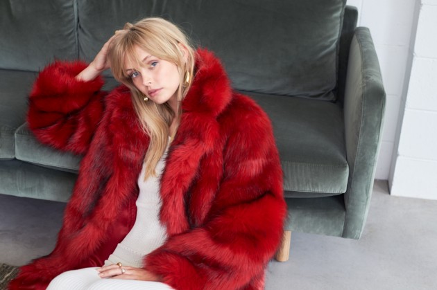 H Brand faux fur