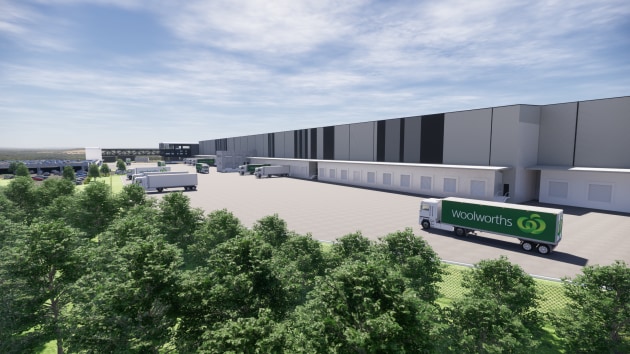 Construction has begun on Woolworths Heathwood Distribution Centre in Queensland's south east.