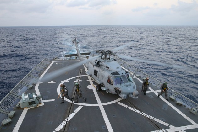 A redesigned hangar on the Hunter class could store two MH-60R helicopters instead of one.
Defence