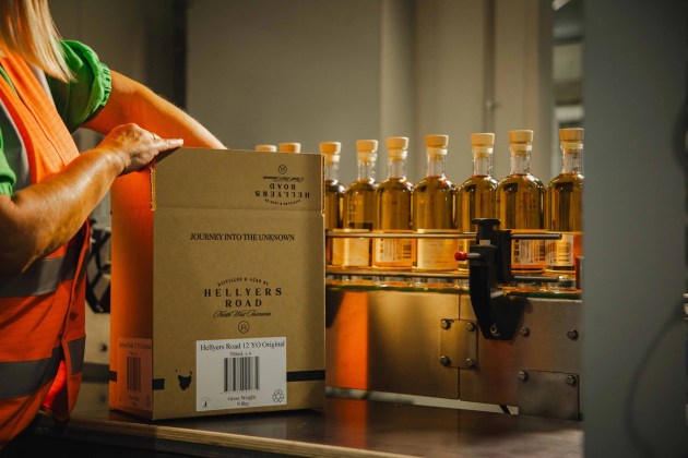 Austrade Australian Export Awards 2024: Agribusiness, Food and Beverage finalist, Hellyers Road Distillery. (Source: Hellyers Road Distillery)