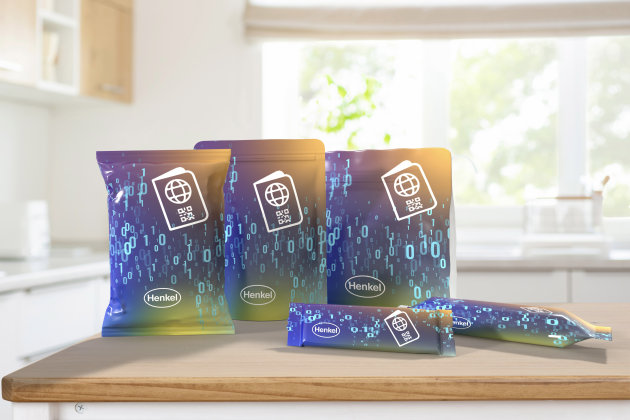 As part of a joint project with R-Cycle, Henkel decided to actively test and implement the Digital Product Passport with a pilot project using Loctite Liofol solvent free adhesive to reliably laminate stand-up pouches.