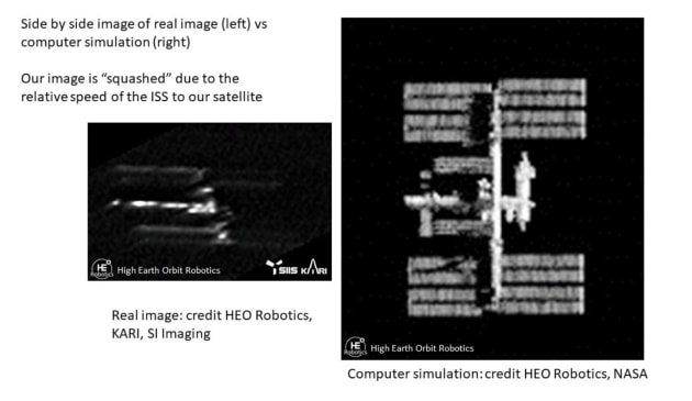 This is only the second time an Earth Observation satellite has been used to image another spacecraft.
HEO Robotics