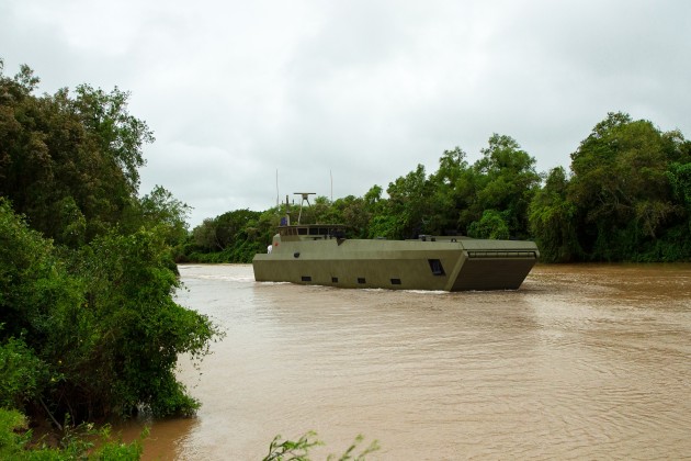 Land 8710 Phase 3 will seek to acquire a riverine manoeuvre capability. (Navantia Australia)