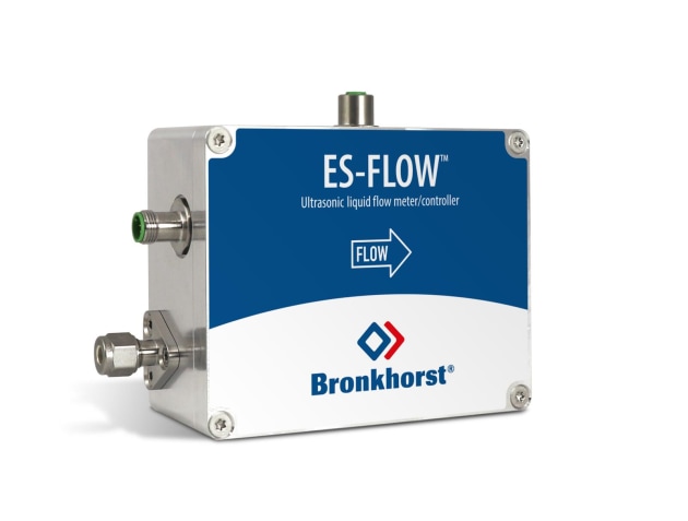 The new ES-1x2C, is a flow meter that covers the flow range just below the existing ES-1x3I or ES-1x3C. Image: ES-FLOW